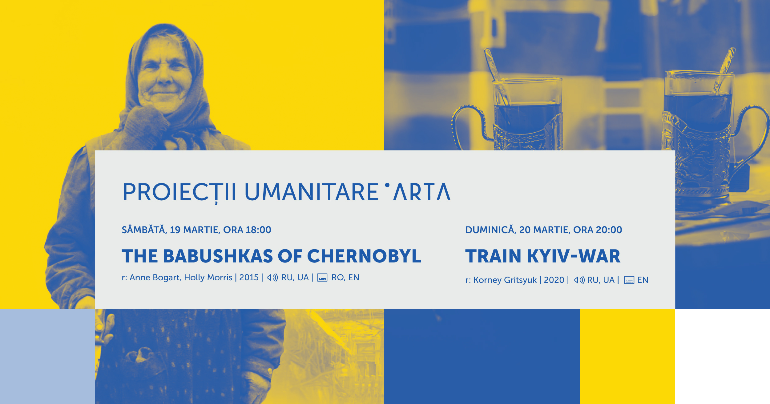 Proiecții umanitare de film la Cinema ARTA în sprijinul oamenilor din Ucraina afectați de război
