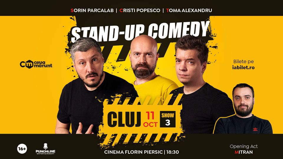 Stand-Up Comedy cu Sorin, Cristi și Toma