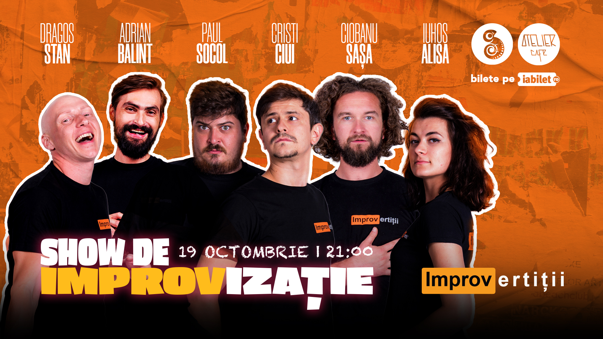 [IMPROV] Show de IMPROVizație cu IMPROVertiții by Comedy Cluj