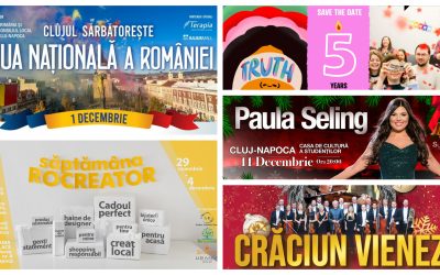 12 evenimente de neratat în decembrie la Cluj