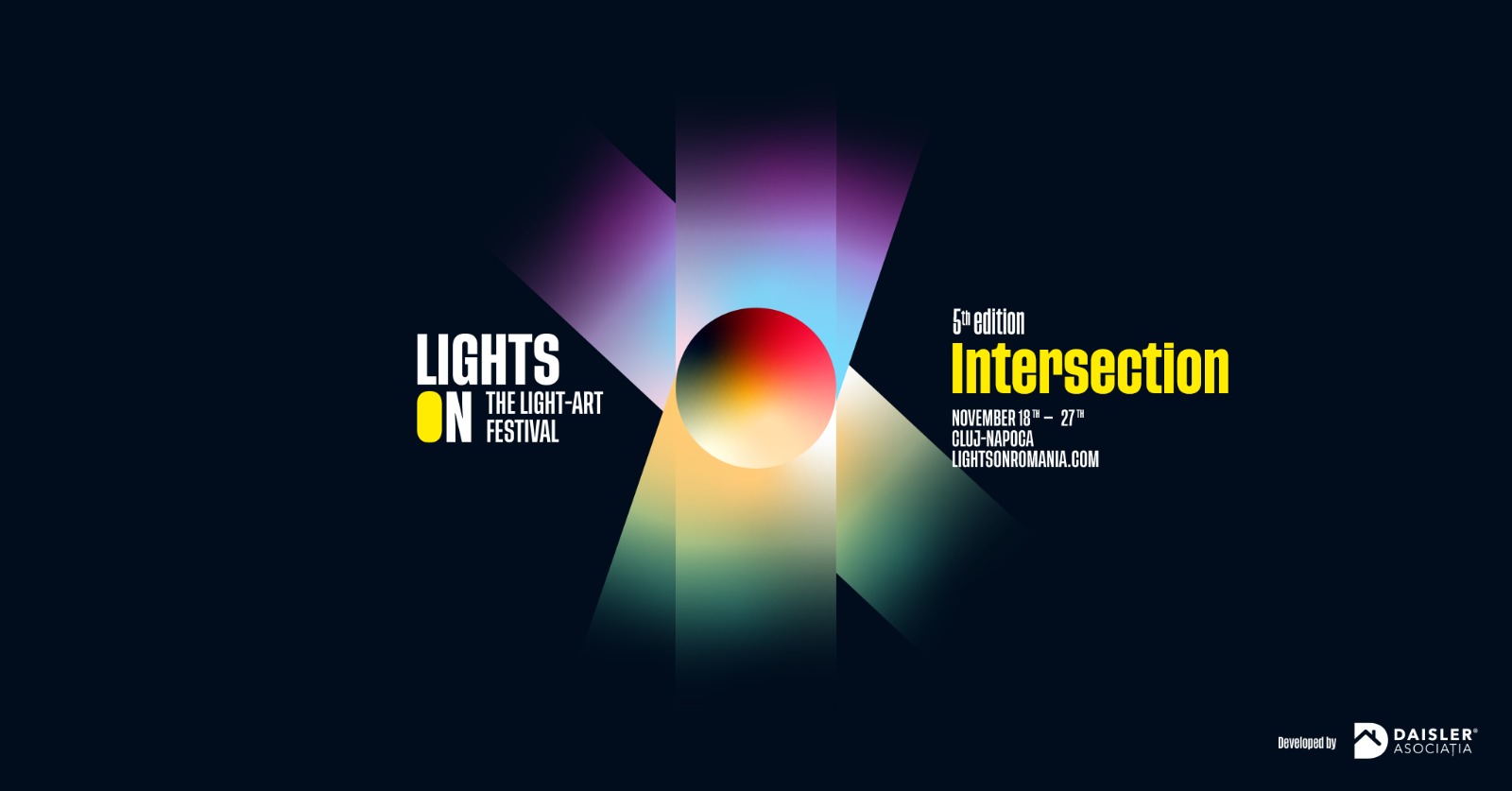 Lights On revine la Cluj-Napoca. Instalații spectaculoase vor lumina orașul între 18 și 27 noiembrie