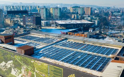 Grupul IULIUS a montat panouri fotovoltaice pe toate proprietăţile din portofoliu, inclusiv pe Iulius Mall Cluj, care vor produce 5.500 MWh anual, la nivel de grup