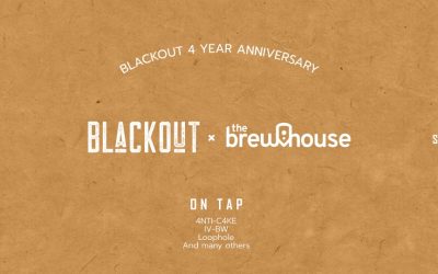 Blackout 4y Anniversary & Tap Takeover