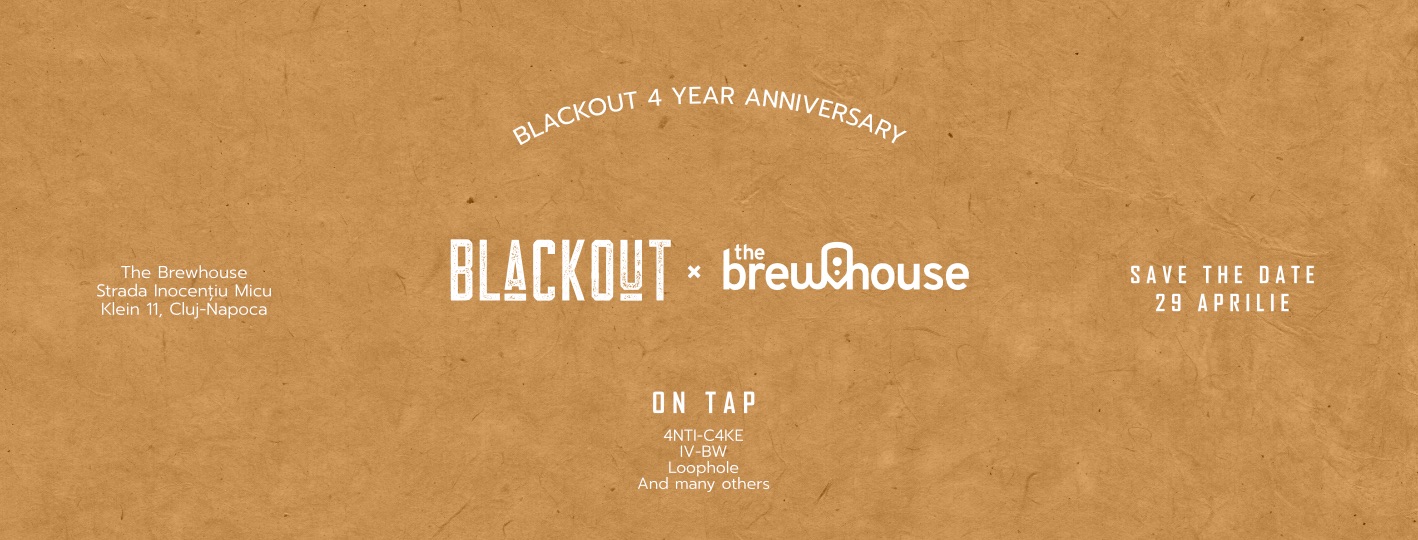 Blackout 4y Anniversary & Tap Takeover
