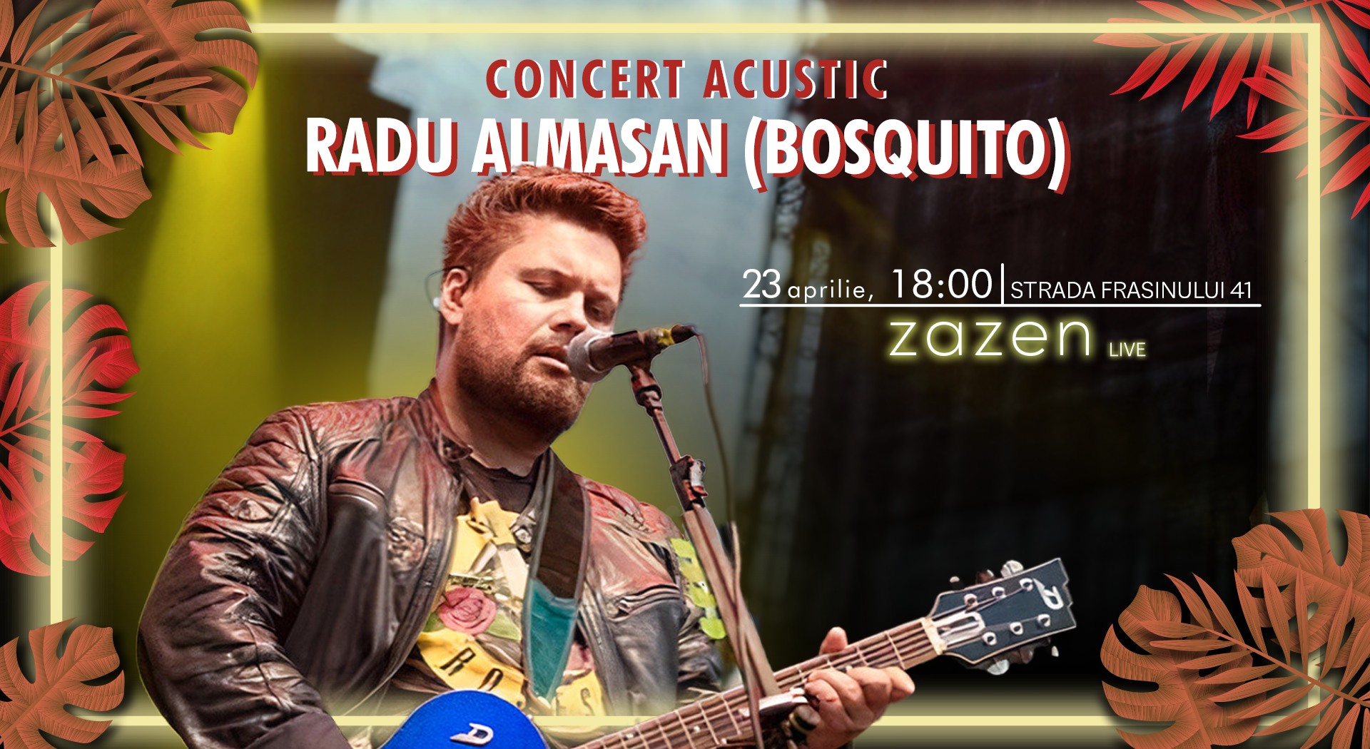 Concert Acustic Radu Almășan (Bosquito) - Zazen Live