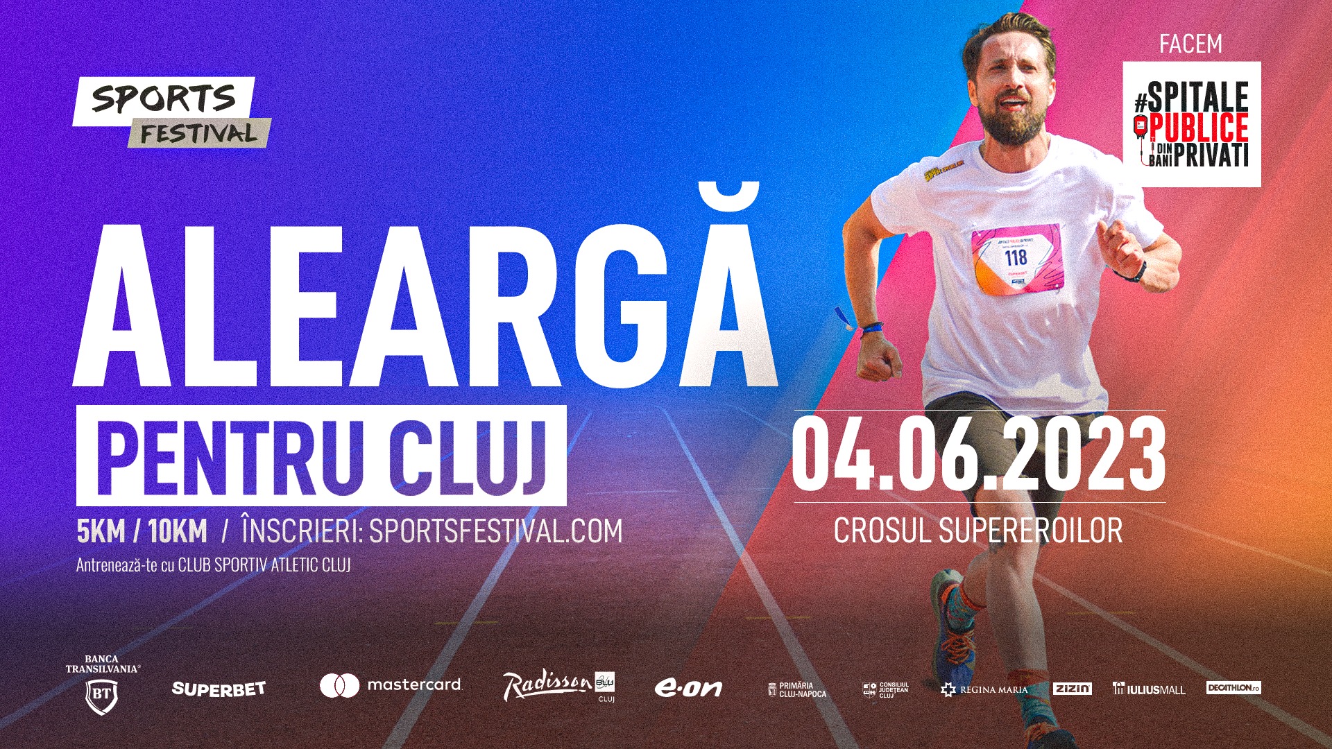 Crosul Supereroilor 2023 | Aleargă pentru Cluj!