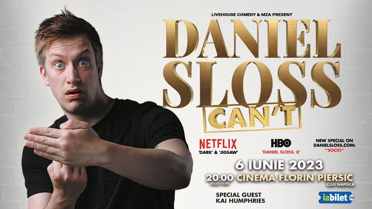 Daniel Sloss – CAN’T (Live in Cluj)