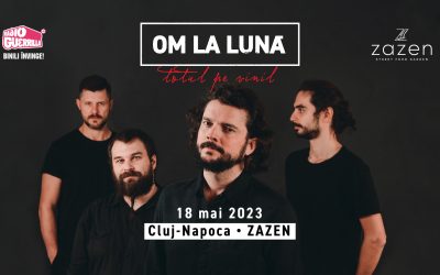 OM LA LUNĂ | TOTUL PE VINIL ☾ Concert de lansare la Cluj