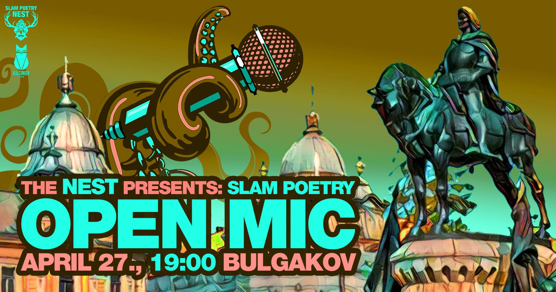 Slam Poetry – OPEN MIC @ Bulgakov