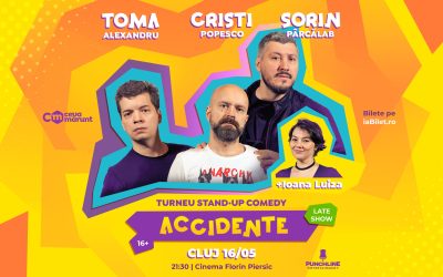 Stand-up cu Toma, Cristi & Sorin Pârcălab „Accidente”