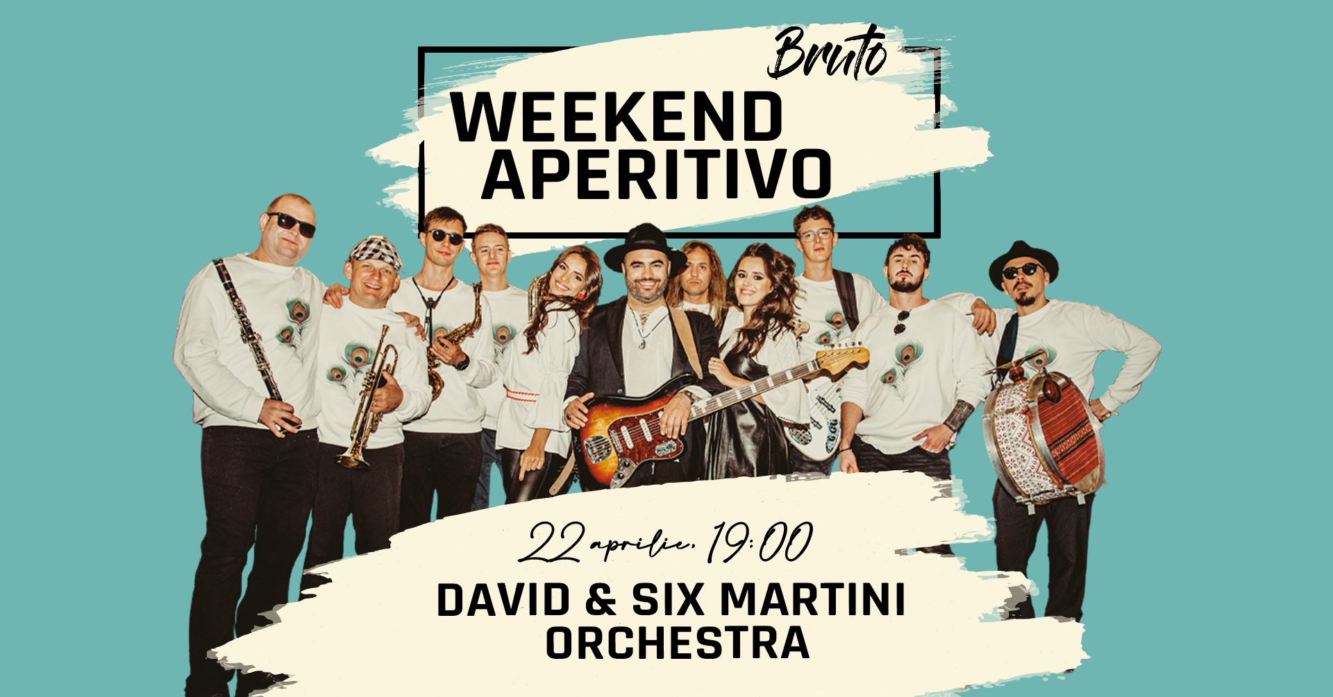 Weekend Aperitivo cu David & The Six Martini Orchestra