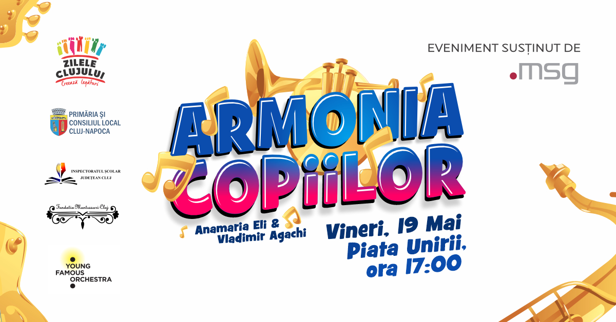 Armonia Copiilor - eveniment susținut de msg România