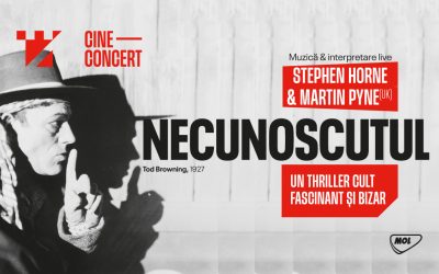 Cine-concert Necunoscutul / The Unknown by UK artists Stephen Horne & Martin Pyne @ TIFF 2023