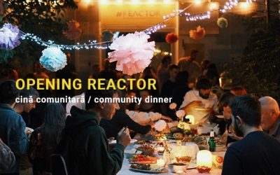 Opening Reactor: cină comunitară cu specific multicultural / multicultural potluck