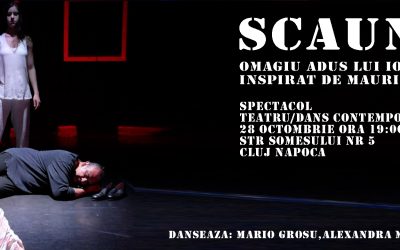 Spectacol teatru/dans SCAUNELE – omagiu adus lui Ionesco, inspirat de Maurice Bejart