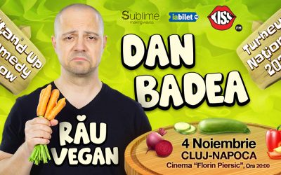 Stand-up Comedy cu Dan Badea – RĂU VEGAN