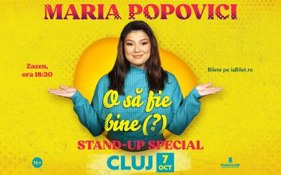 Stand-up Comedy Special cu Maria Popovici