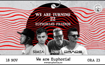 Turning 22: Euphoria’s Friends with Simea, DJ Mni, Draos, DJ NRB