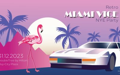 Retro Miami Vice NYE Party