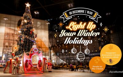 „Light Up your Winter Holidays” la Iulius Mall Cluj cu Circus Christmas, într-un regal al bucuriei orchestrat de Moș Crăciun și acompaniat de un concert de colinde