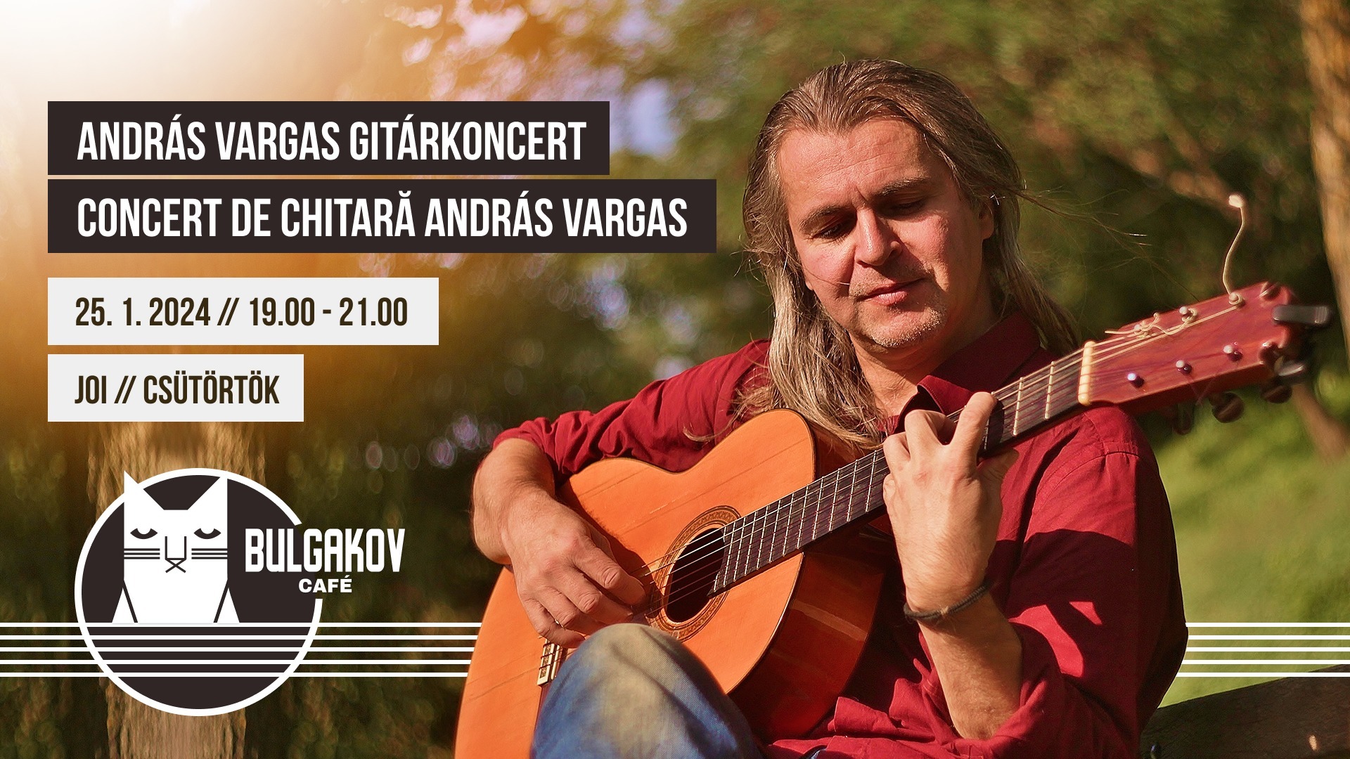 Concert de chitară András Vargas