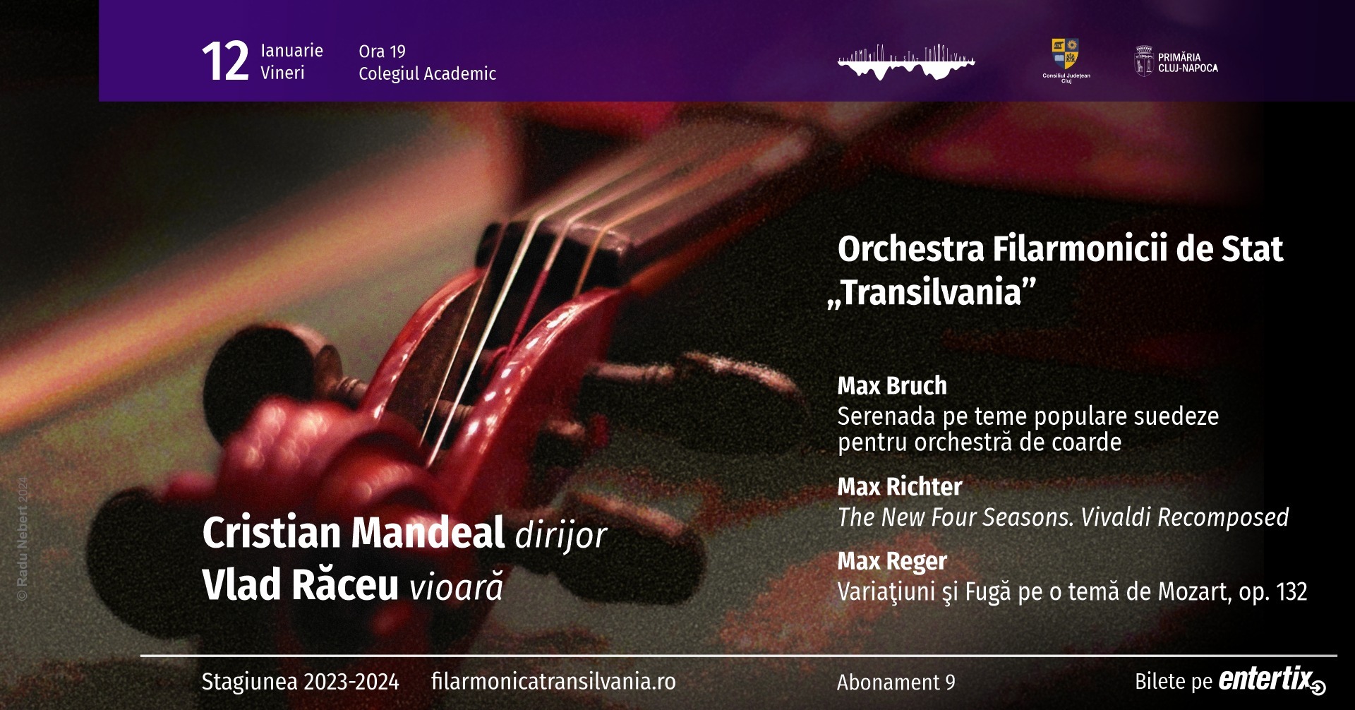 Concert simfonic - dirijor Cristian Mandeal