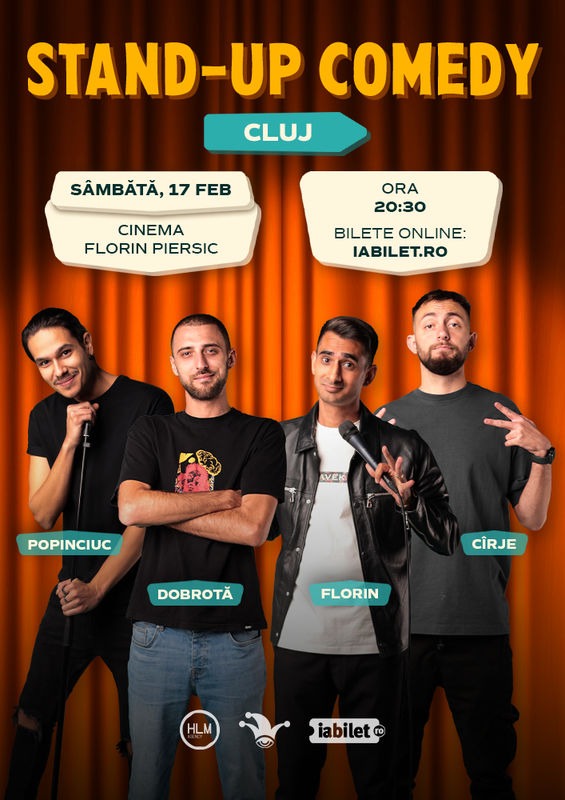 Stand-up comedy cu Cîrje, Florin, Dobrotă și Popinciuc
