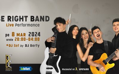8 martie live Performance cu Be Right Band