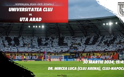 FC Universitatea Cluj – UTA Arad