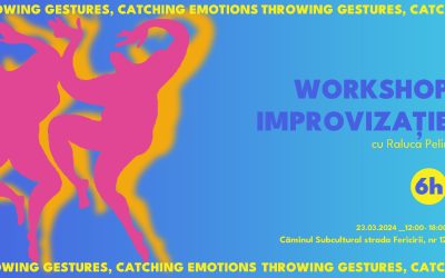 Throwing gestures, Catching emotions – Workshop Improvizatie